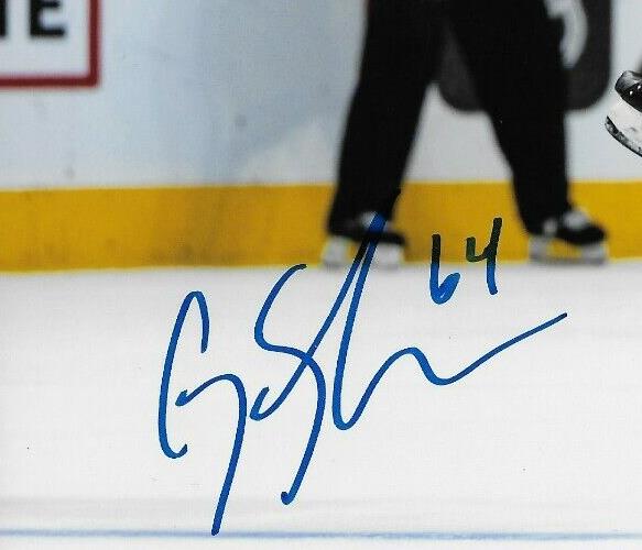 Photo autographiée 8x10 des Canadiens de Montréal signée Corey Schueneman #4