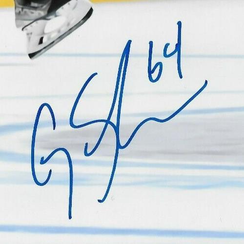 Photo autographiée 8x10 des Canadiens de Montréal signée Corey Schueneman #5