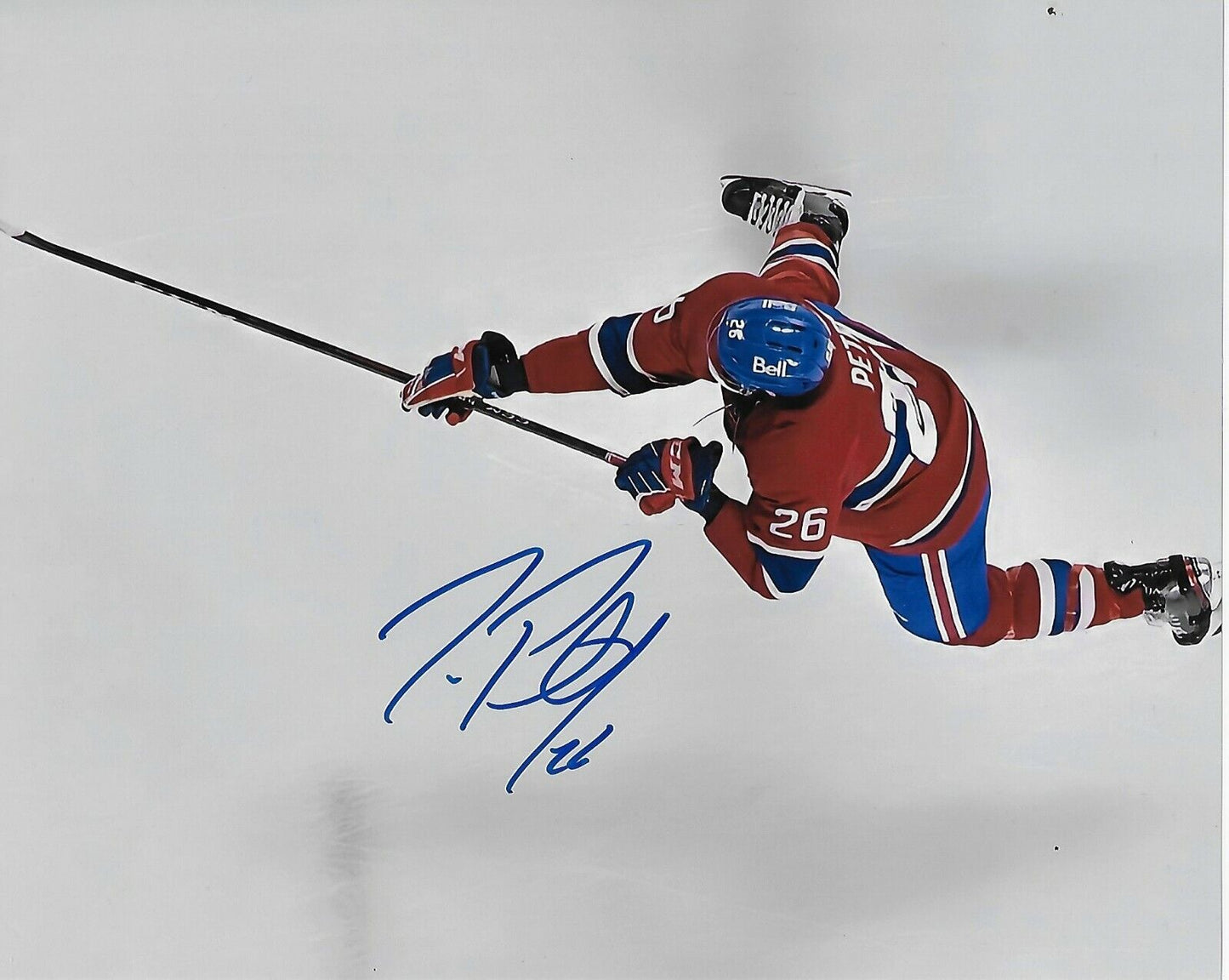 Signed Jeff Petry Montreal Canadiens Autographed 8x10 Photo #3 Original