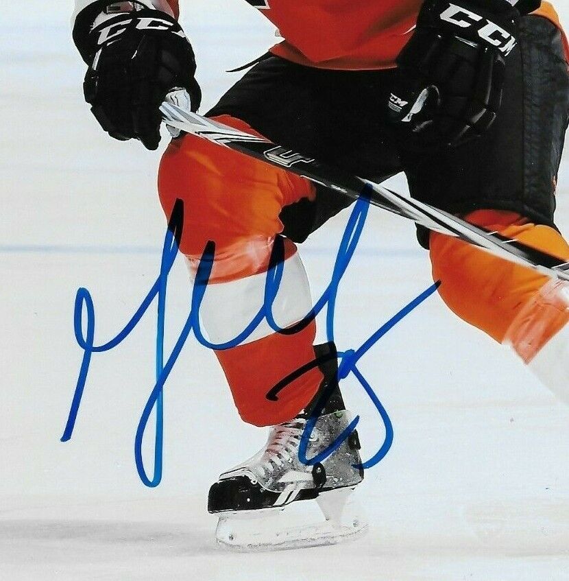 Signed Maxime Talbot Philadelphia Flyers Autographed 8x10 Photo #1 Original