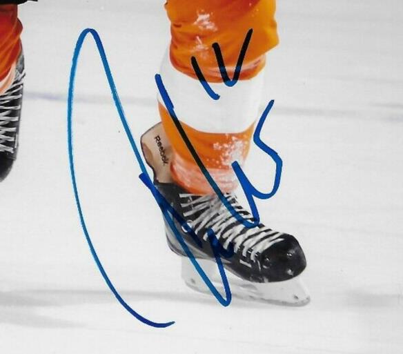 Signed Michael Raffl Philadelphia Flyers Autographed 8x10 Photo #1 Original