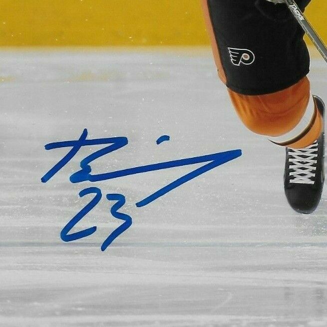 Signed Brandon Manning Philadelphia Flyers Autographed 8x10 Photo #1 Original