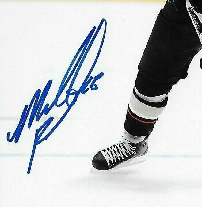 Signed Mark Fistric Anaheim Ducks Autographed 8x10 Photo #1 Original