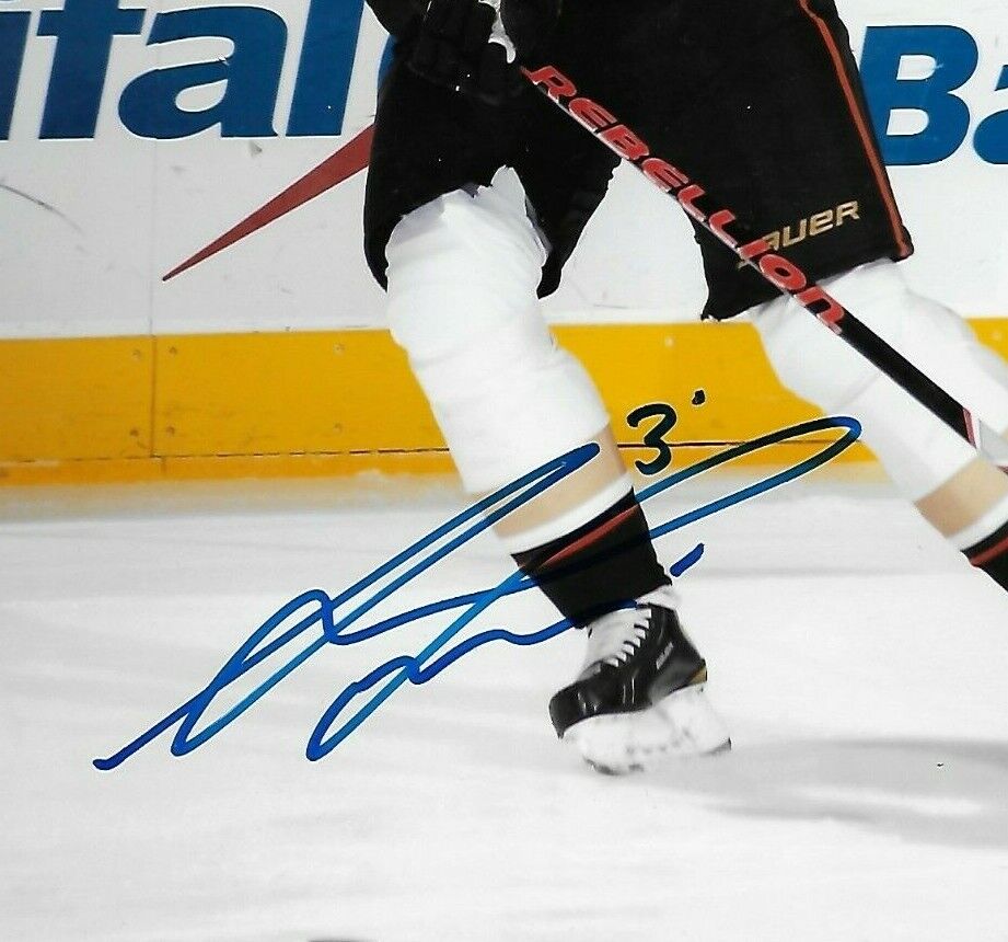 Signed Andreas Lilja Anaheim Ducks Autographed 8x10 Photo #1 Original