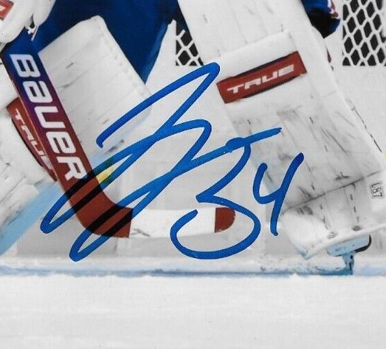 Photo 8x10 signée par Jake Allen des Canadiens de Montréal #20 Signature privée avec JSA