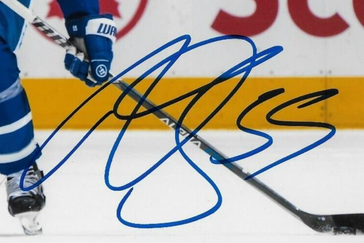 Photo autographiée 8x10 de Mark Giordano des Maple Leafs de Toronto #1