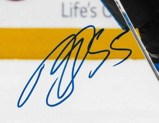 Photo autographiée 8x10 de Mark Giordano des Maple Leafs de Toronto #3