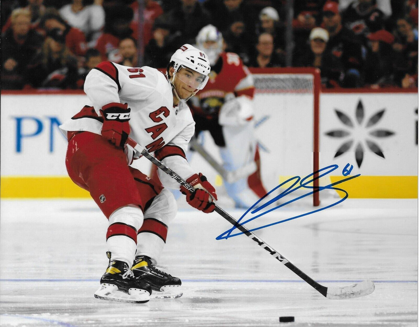 Signed Ryan Suzuki Carolina Hurricanes Autographed 8x10 Photo #1 Original