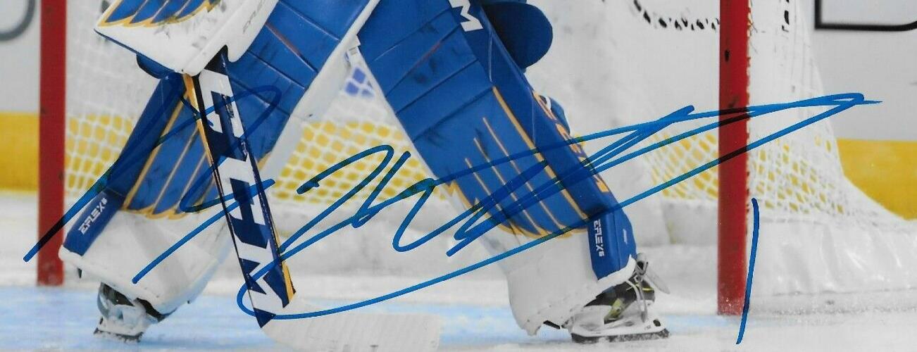Signed Vadim Zherenko St. Louis Blues Springfield Thunderbirds 8x10 Photo