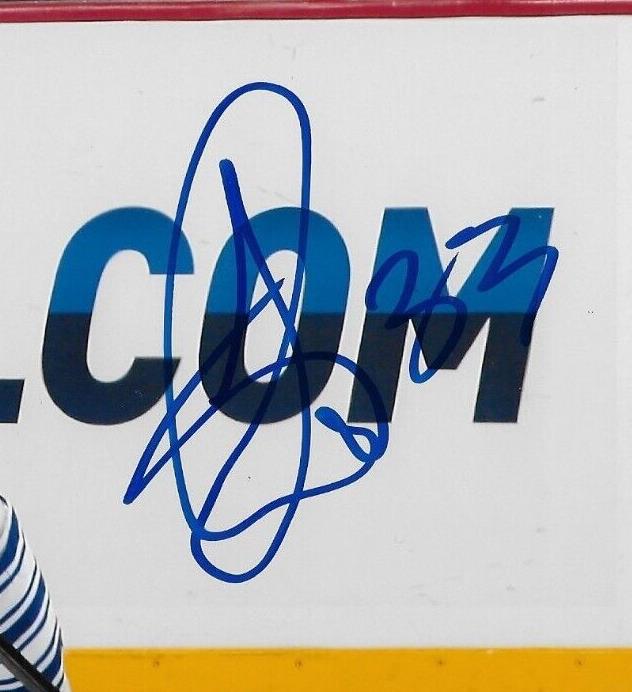 Signed Luca Caputi Toronto Maple Leafs Autographed 8x10 Photo #1 Original