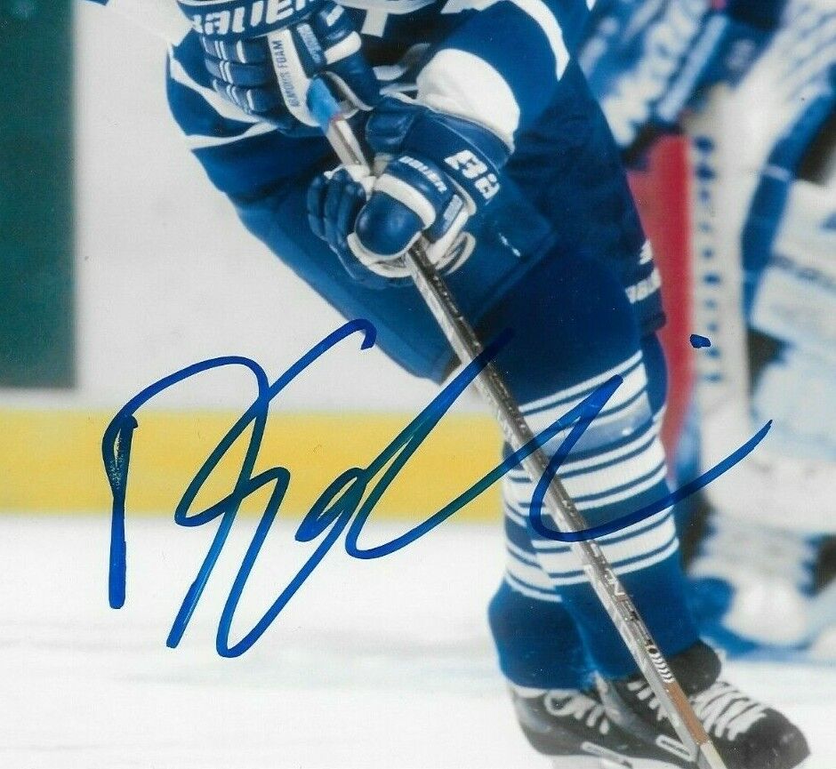 Signed Dallas Eakins Toronto Maple Leafs Autographed 8x10 Photo #2 Original