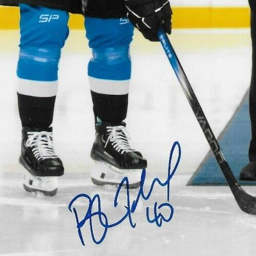 Photo 8x10 signée Blayre Turnbull de l'équipe canadienne de hockey féminin de la PWHL de Toronto #1