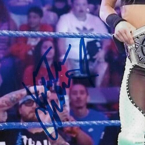 Photo dédicacée 8x10 de Kayden Carter et Katana Chance de la WWE NXT #2 originale