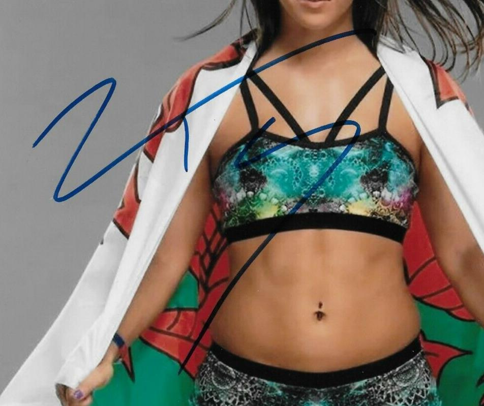 Photo autographiée de Tegan Nox Wrestling WWE NXT 8x10 #4 Original