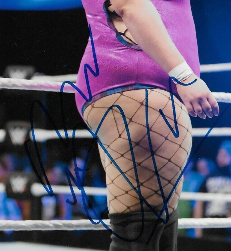 Photo autographiée de la WWE NXT 8x10 signée Piper Niven Wrestling #3 Original