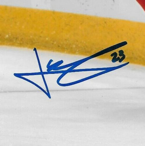 Signed Jake Christiansen Columbus Blue Jackets Autographed 8x10 Photo 1 Original