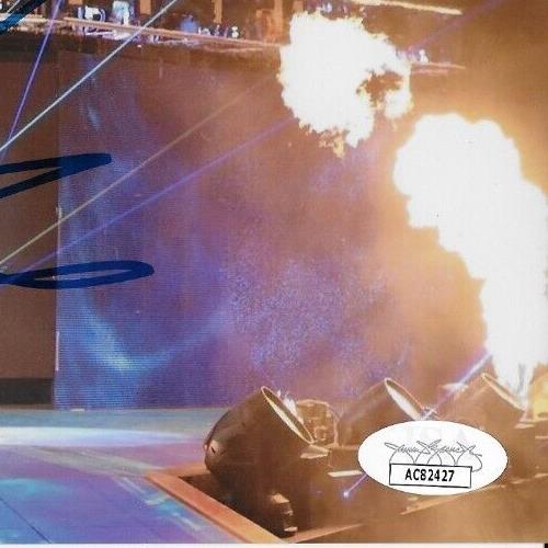Signed Drew McIntyre Wrestling Autographed WWE 8x10 Photo #4 JSA Authentication