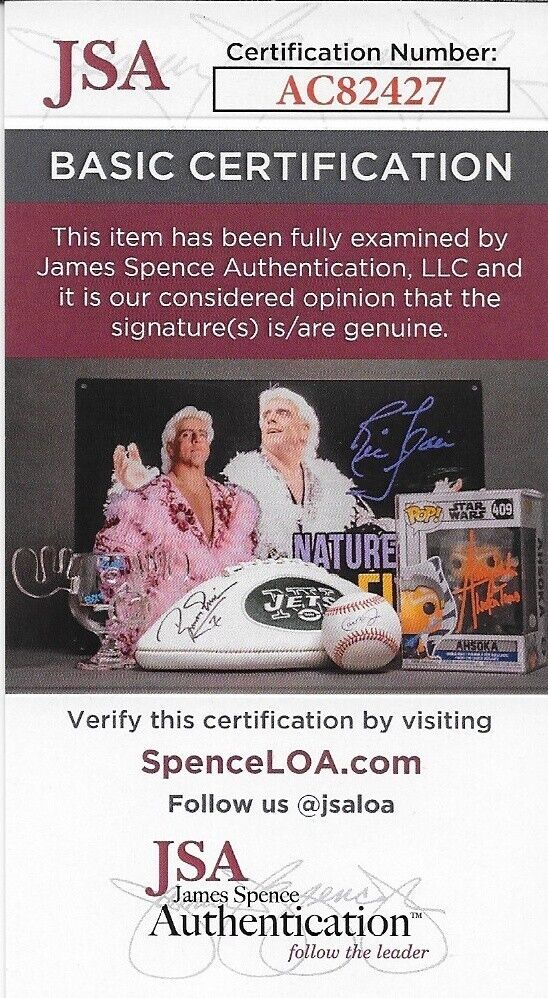 Signed Drew McIntyre Wrestling Autographed WWE 8x10 Photo #4 JSA Authentication