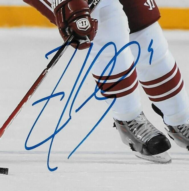 Photo autographiée 8x10 de Zbynek Michalek des Coyotes de l'Arizona n° 3 originale