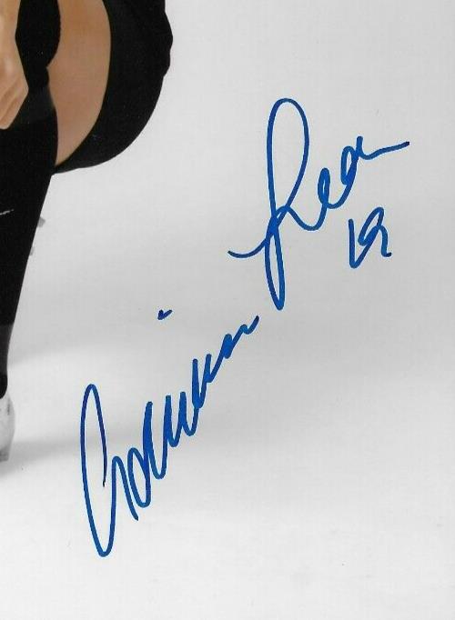 Signed Adriana Leon Team Canada Womens Soccer Autographed 8x10 Photo #2 Original