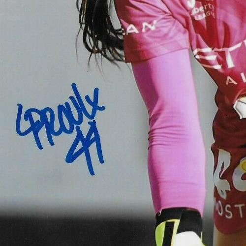 Signed Lysianne Proulx Team Canada Womens Soccer 8x10 Photo #1 Original