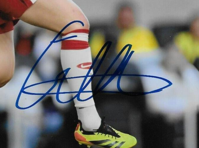 Photo autographiée de Vanessa Gilles, équipe canadienne de soccer féminin, format 8 x 10, n° 5