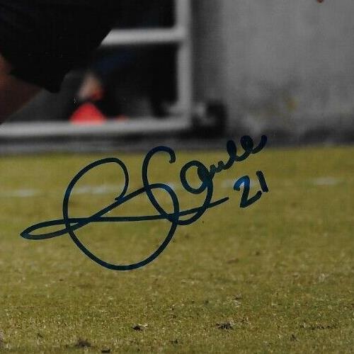 Signed Gabrielle Carle Team Canada Soccer Gold 2020 Tokyo Olympics 8x10 Photo #1