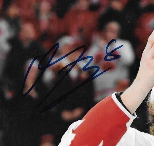 Signed Owen Beck Montreal Canadiens Team Canada 8x10 Photo #7 Original