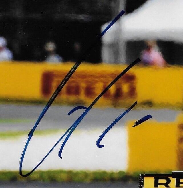 Signed Nico Hulkenberg Formula 1 Renault Racing 8x10 Photo #5 Original