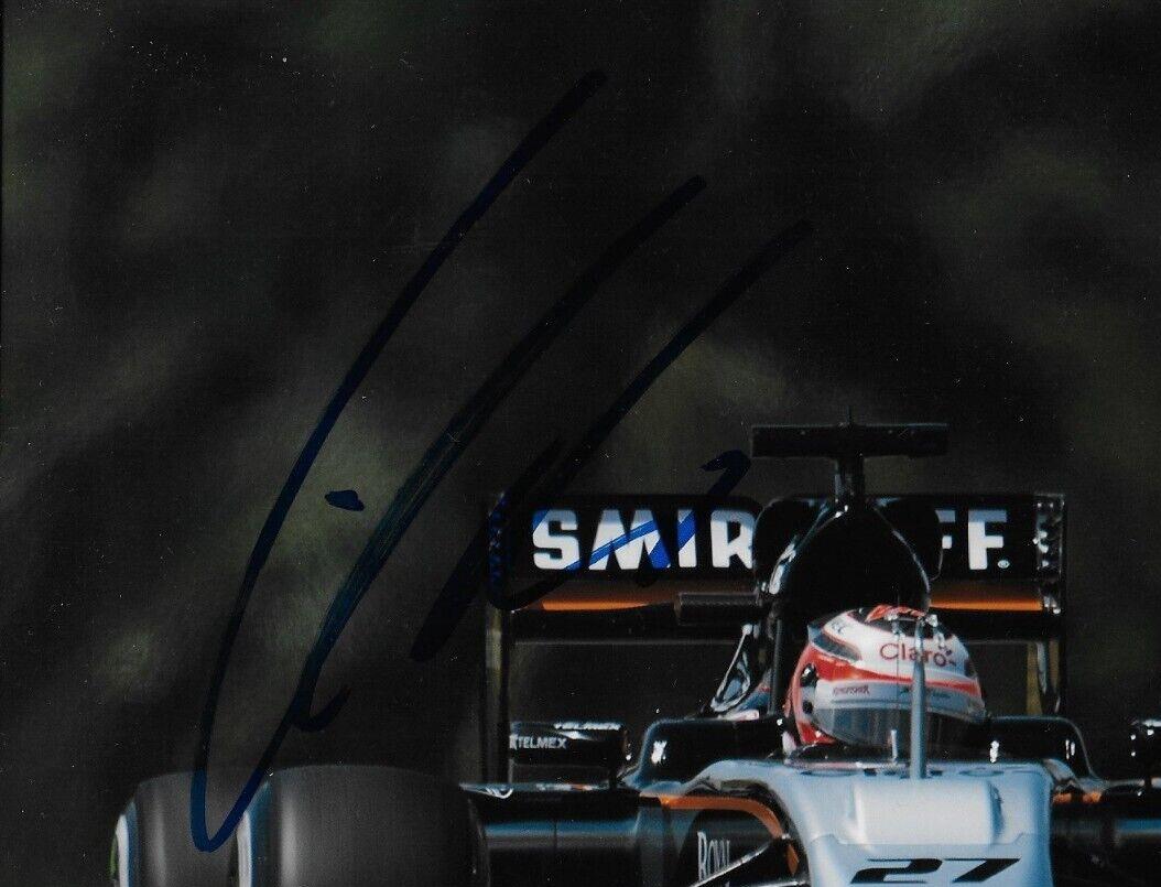 Signed Nico Hulkenberg Formula 1 Renault Racing 8x10 Photo #12 Original