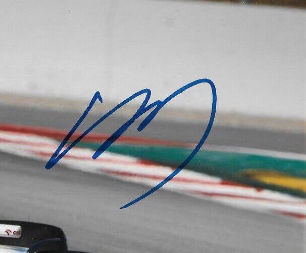 Photo autographiée 8x10 de Zhou Guanyu Formule 1 Alpha Romeo n°1 originale