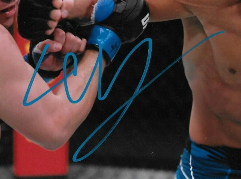 Photo autographiée 8x10 de Natan Levy UFC MMA n°6 originale