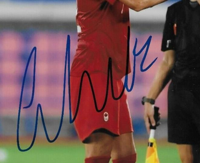 Signed Christine Sinclair Jordyn Huitema Soccer Tokyo Olympics 8x10 Photo w JSA