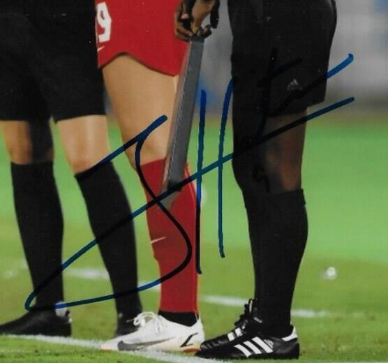 Signed Christine Sinclair Jordyn Huitema Soccer Tokyo Olympics 8x10 Photo w JSA