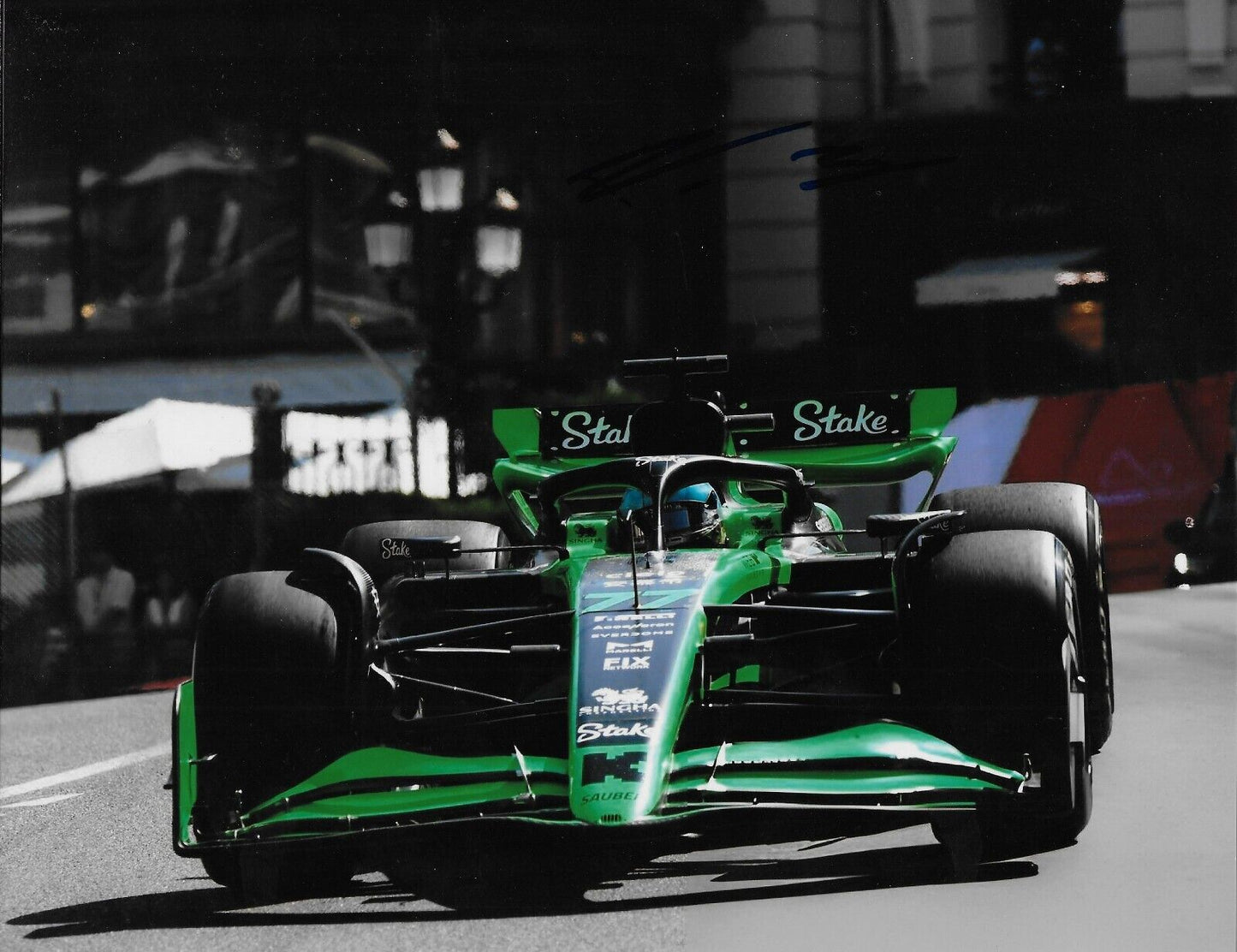 Signed Valtteri Bottas Stake Kick Sauber Racing Formula 1 8x10 Photo #4 Original