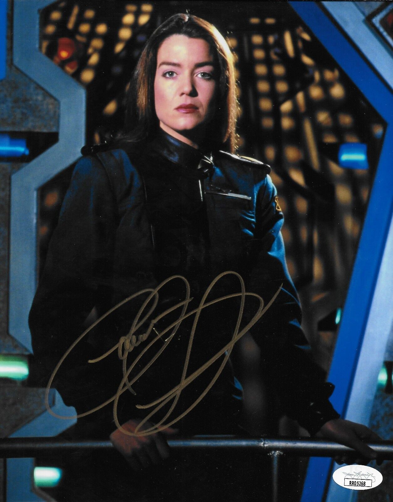 Signed Claudia Christian Babylon 5 8x10 Photo #1 Original w JSA Authentication