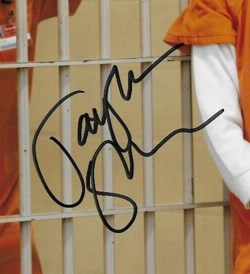 Signed Taylor Schilling Orange is the New Black Autographed 8x10 Photo Original