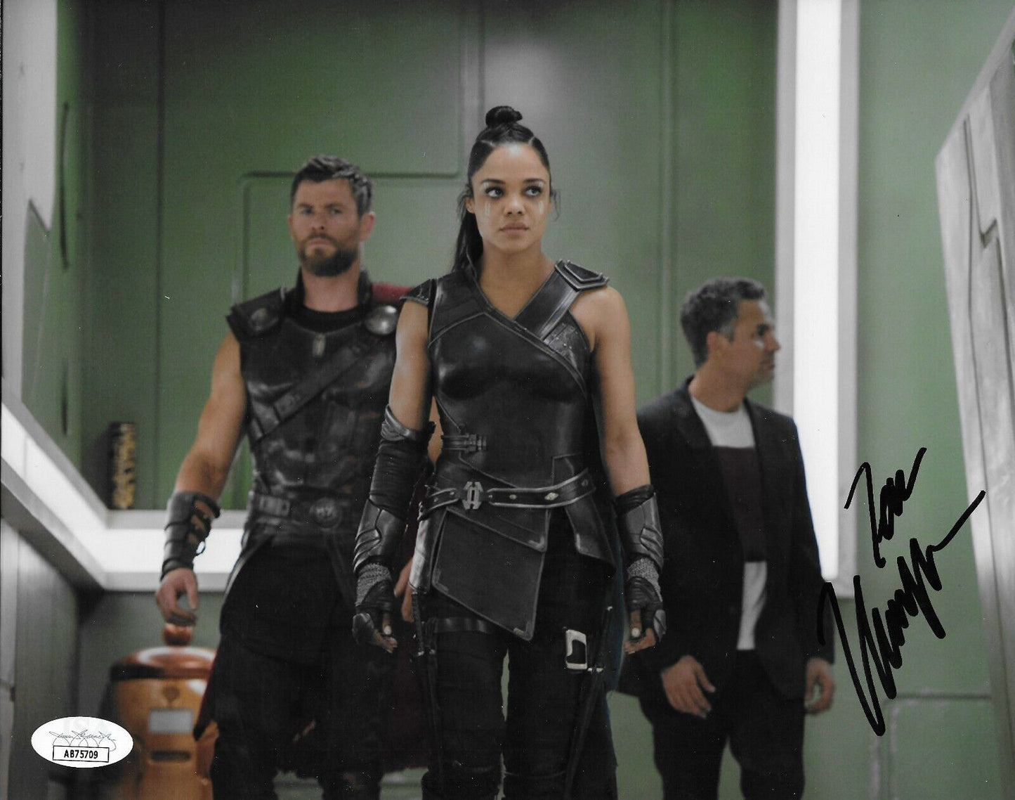Signed Tessa Thompson Autographed Thor 8x10 Photo #2 with JSA Authentication