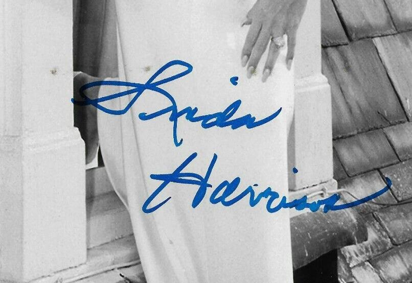 Photo originale signée Linda Harrison, actrice de télévision et de cinéma, 8x10, n°3
