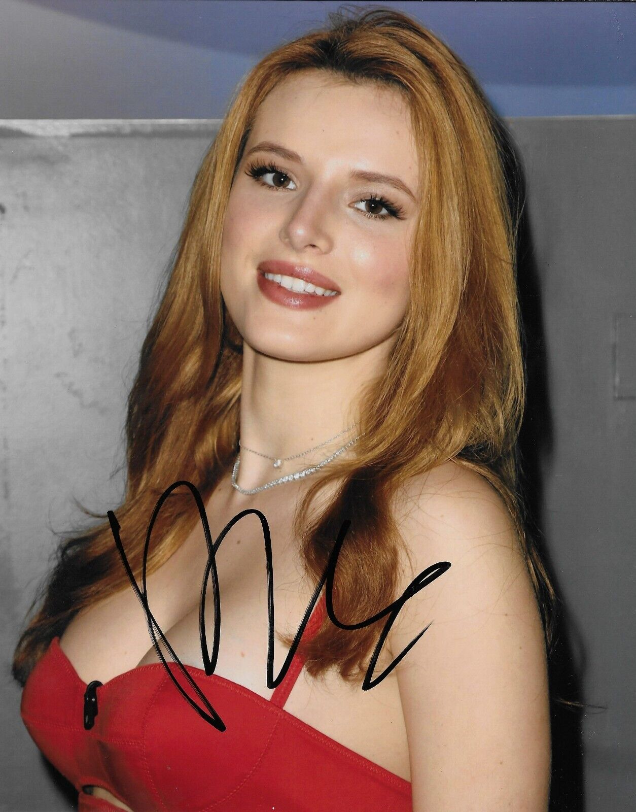 Signed Bella Thorne Shake It Up Autographed 8x10 Photo #1 Original