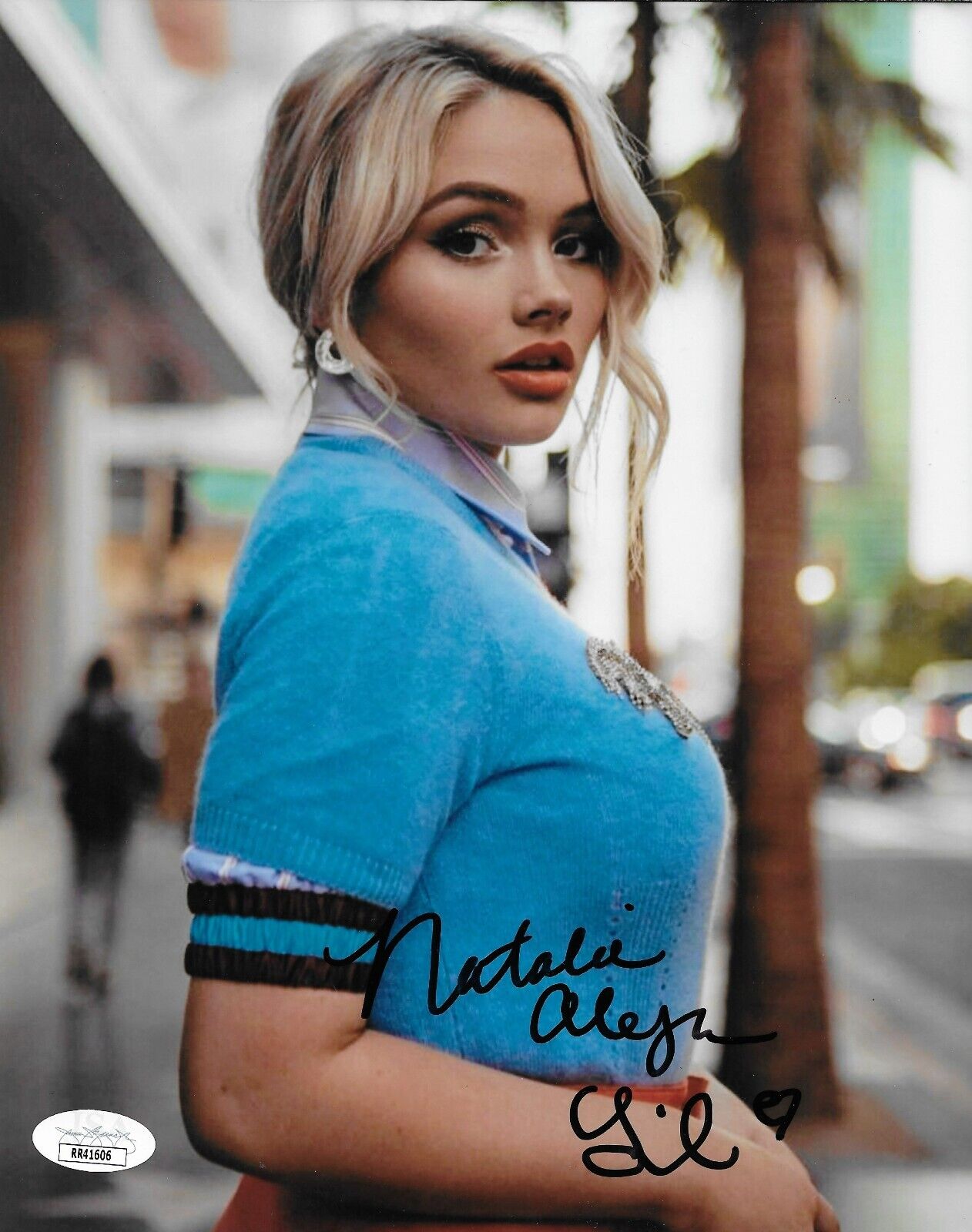 Signed Natalie Alyn Lind Autographed 8x10 Photo #3 Original JSA Authentication