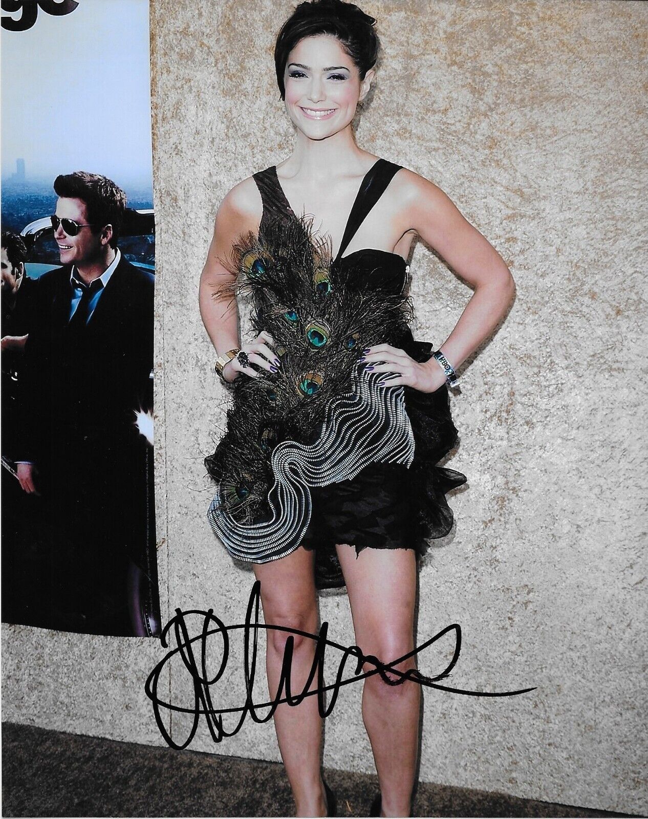 Photo autographiée 8x10 de Janet Montgomery Salem Made In Jersey #4