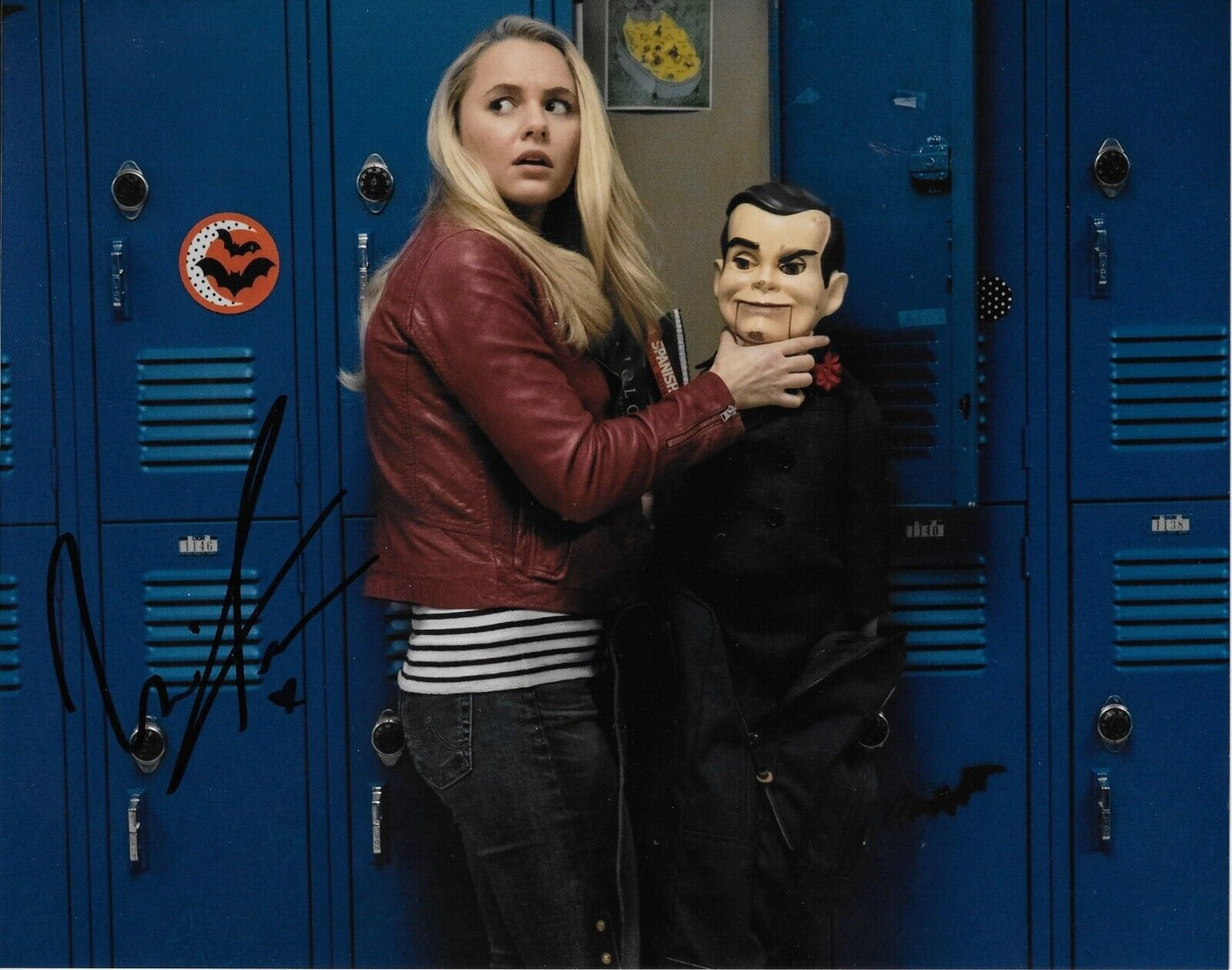 Photo autographiée 8x10 de Madison Iseman Goosebumps 2 n°3 originale