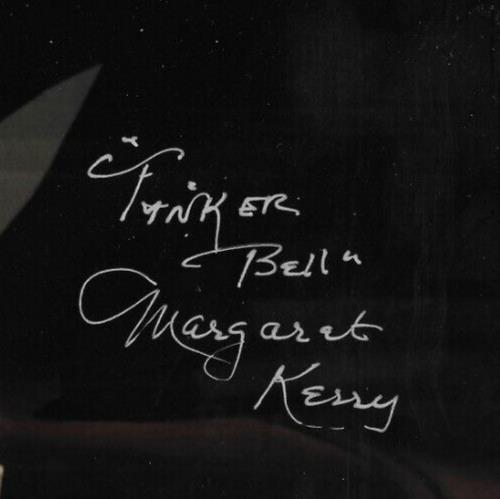 Photo 4 8x10 signée Margaret Kerry Tinker Bell Peter Pan avec authentification JSA