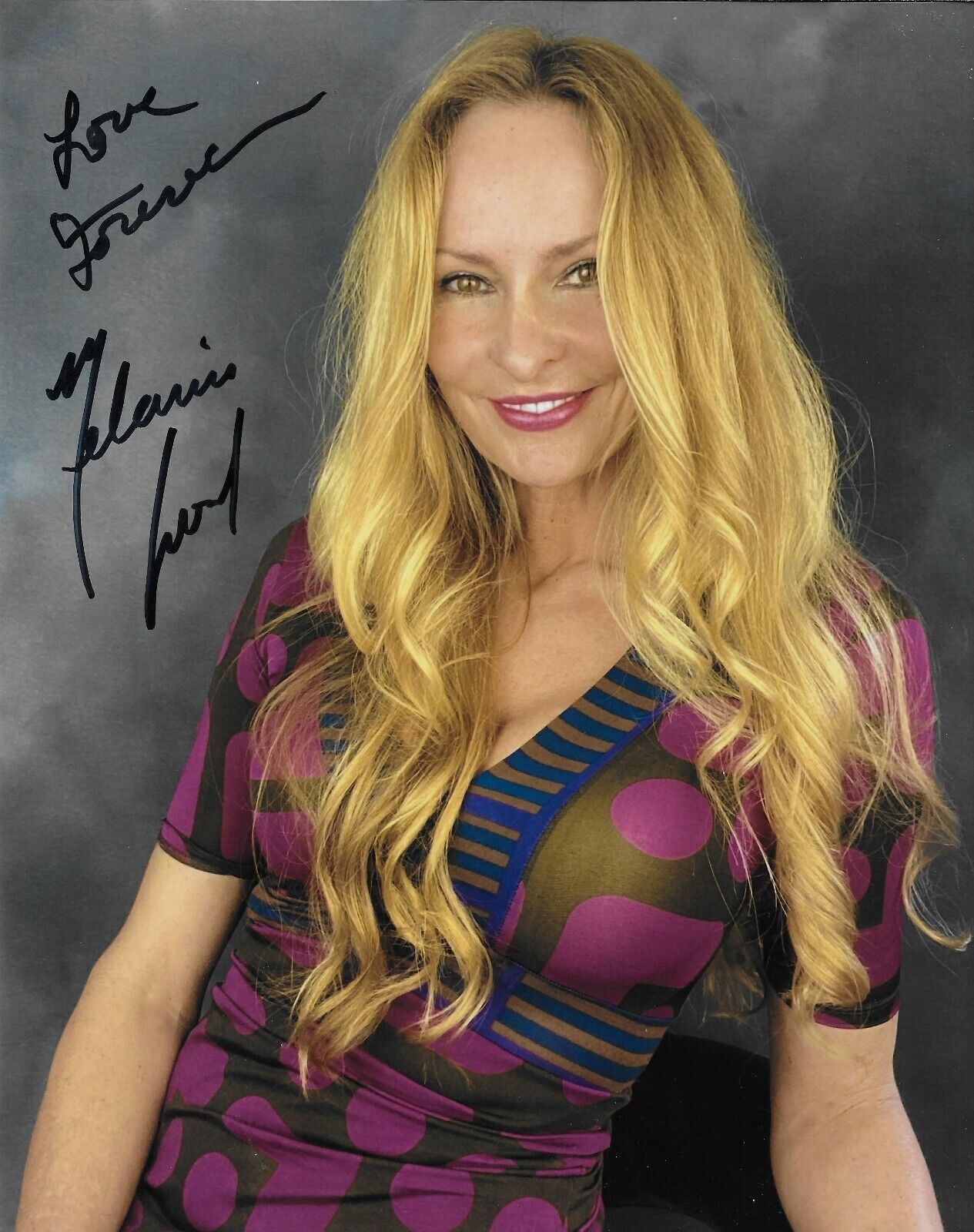 Signed Melanie Good Actress Model Autographed 8x10 Photo #2 Original