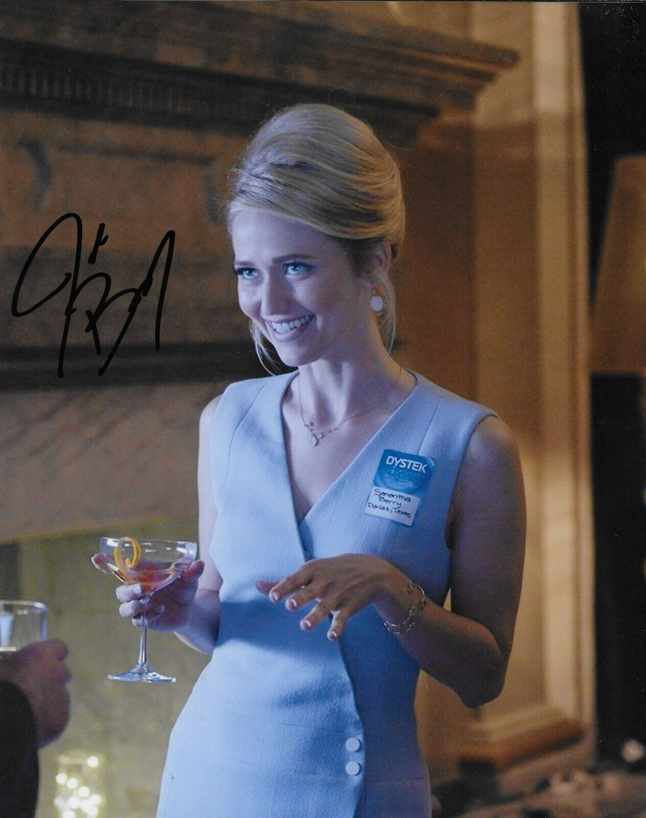 Photo 8x10 autographiée signée Johanna Braddy Quantico Unreal #2 Original