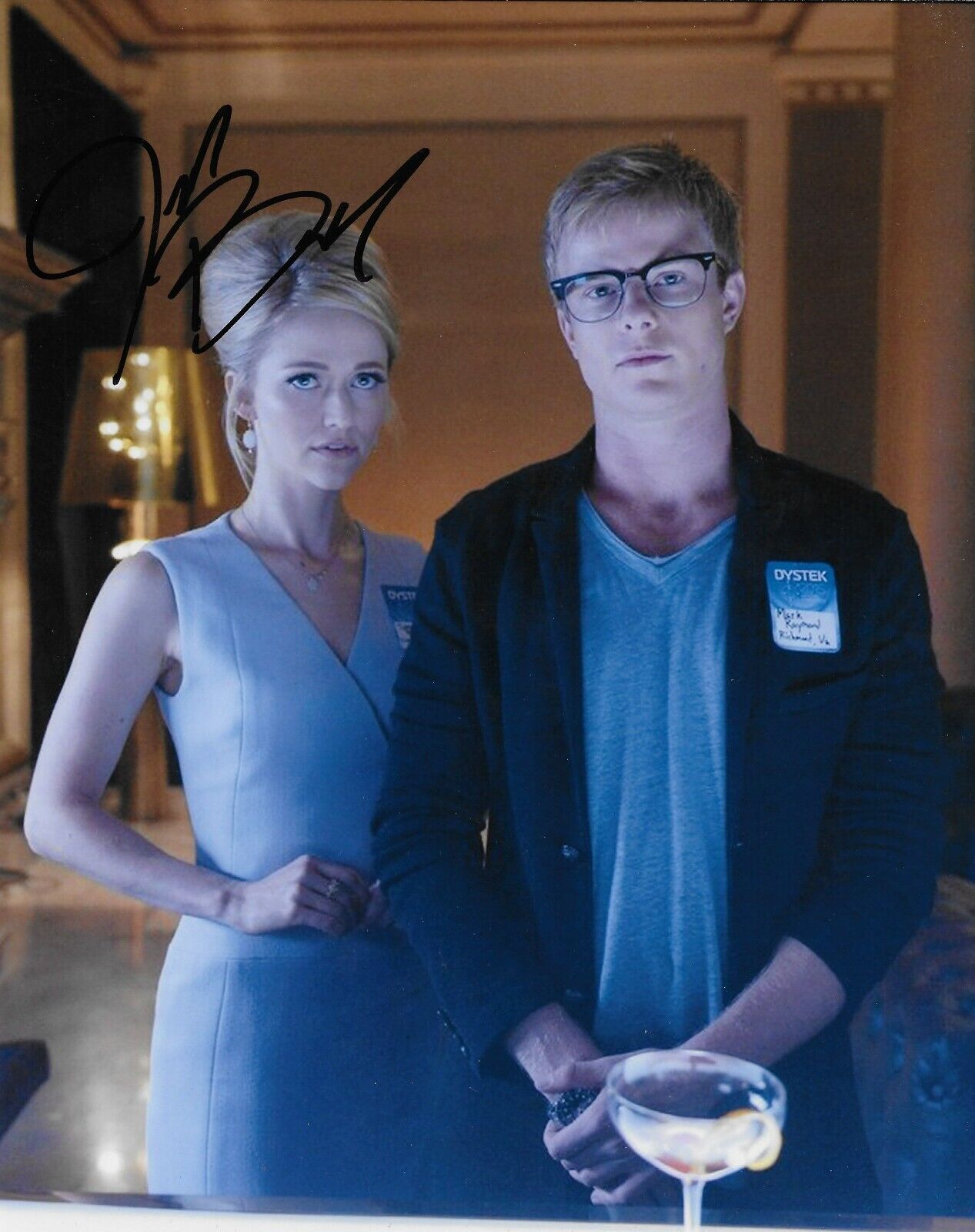 Photo 8x10 signée Johanna Braddy Quantico Unreal #6 Original