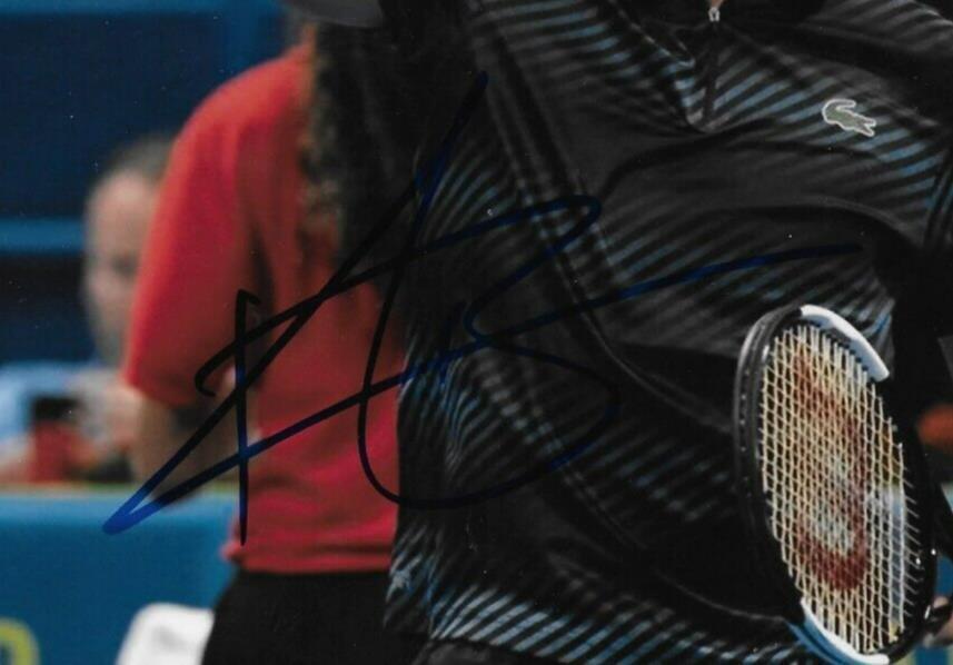 Photo autographiée 8x10 de Roberto Bautista Agut ATP Tennis #5 originale