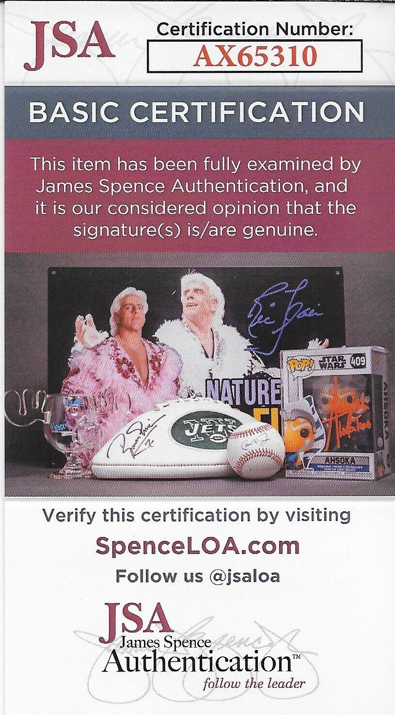 Signed Alana de la Garza FBI Original 8x10 Photo #2 with JSA Authentication