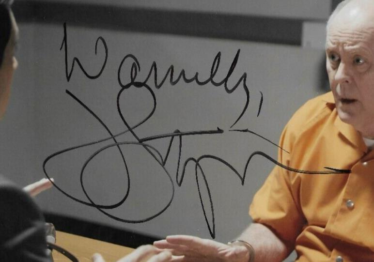 Photo originale signée John Lithgow Trial & Error 8x10 # avec authentification JSA